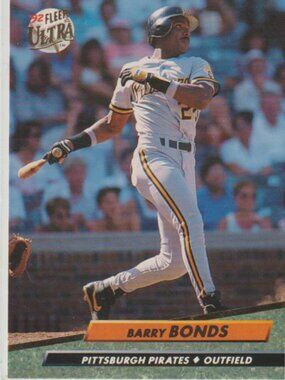 Barry Bonds 1992 Fleer Ultra Pittsburg Pirates #251